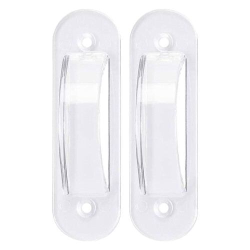 Lichtschalterabdeckung, transparent, kindersicher, 2er-Pack