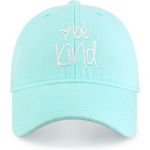 Women's Cotton Baseball Cap with Inspirational Saying