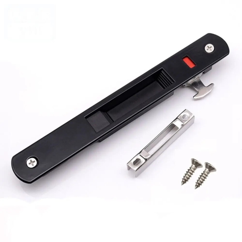 Sliding Door Lock Hook Zinc Alloy 90-Type Embedded Latch 939152479993