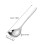 Kitchen Spoon Long Handle 20.79 Inch 304 Stainless Steel 1 2
