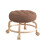 Tabouret roulant à roulettes, rotation à 360, robuste et rond 1
