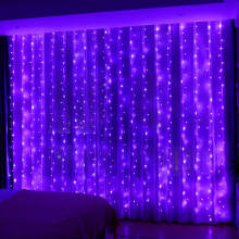 Kurtyna świetlna LED 3M x 3M Pilot USB 8 trybów