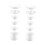 Plast tekanne sett hvitt PP2Sets 4