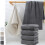 Serviettes pour les mains en coton doux et absorbant, lot de 4 1