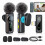 Draadloze dasspeldmicrofoon voor iPhone, Android en iPad (2 stuks) 1