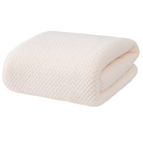 Serviette polaire blanche 30 x 14 pouces