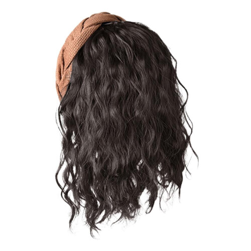 Extension per parrucca da donna con onde morbide e fascia corta