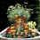 Jardinière acrylique d'Halloween pour cour avec sorcière, fée, 8