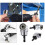 2set Flexible Drill Extension Hex Shank Drill Nut Driver Bit Set, 6Pcs Universal Socket Adapter Set, Screwdriver Bit Set 5