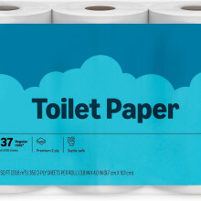 Papier toilette 2 plis doux 6 rouleaux
