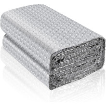 Reflekterende folieisoleringsrulle dobbeltsidet aluminium 23,6