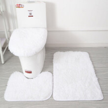 Ensemble de tapis de bain moelleux antidérapant 3 pièces
