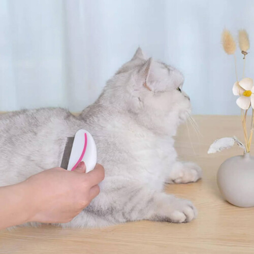 Cat Brush Portable Gentle Flea Removal Comb 2