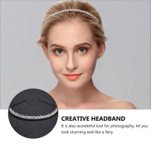 Strass haarband, elegante hoofdband, 1 stuk