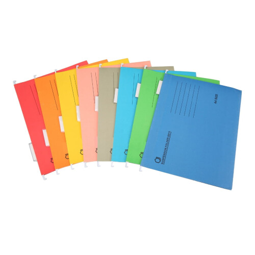 Hangmappen met tabbladen (8 stuks)