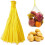 Sacos de malha reutilizáveis para frutas e verduras, 60 cm (24 polegadas), pacote com 100 unidades. 1