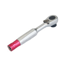 Clé à Cliquet 1/4" 72 Dents, Tournevis Hexagonal, Outil de Réparation de Couple, Clés à Main pour Vélo, Rouge