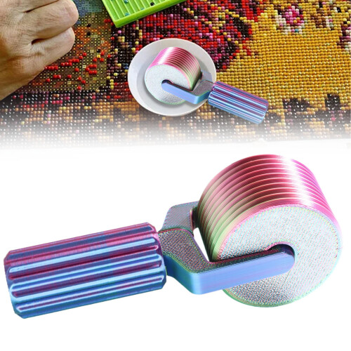 Plastic Diamond Art Roller Easy-Grip Detachable 1 Pc
