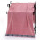 Toalha de mão de algodão rosa, 35 x 76 cm, absorvente e macia. 1