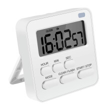Digitaler Küchentimer mit LCD-Anzeige und lautem Alarm (1 Stück)