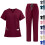 Ensemble de blouse médicale kaki respirant (1 ensemble) 1