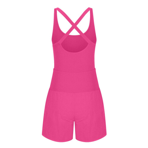 Women's moisture-wicking running romper M 2