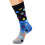 Men's Dot Print Cotton Crew Socks, Color Block, 3-Pack 2