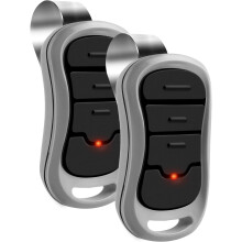 Controle remoto de reposição para porta de garagem (pacote com 2)
