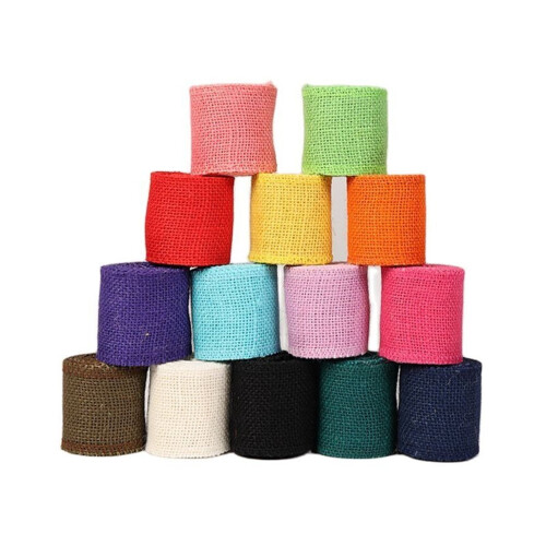 Juteband, 6 cm breit, 2 Meter