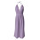 Women's Purple Jumpsuit Solid Loose Fit XL 5