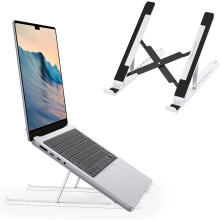 Ergonomischer, tragbarer Laptopständer aus ABS-Kunststoff, 7-fach höhenverstellbar
