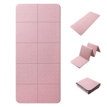 Opvouwbare yogamat, milieuvriendelijk, antislip, dubbelzijdig.
