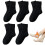 Γυναικείες μονόχρωμες κάλτσες μέχρι τη μέση της γάμπας, από μαλακό θερμικό 1