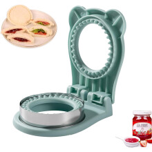 Sendvičovač Uncrustables svetlomodrý, 8,7 cm