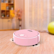 Roze speelgoedrobotstofzuiger voor kinderen (1 stuk)