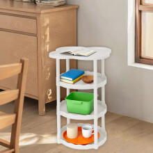 Side Table Modern White 29.5x13.8 in 1PC