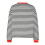 Schwarzes, gestreiftes, langärmeliges Damen-Freizeittop aus Polyester 4