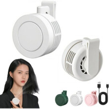 Mini 900mAh Silent Bladeless Neck Fan with Adjustable Portable Clip