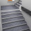 Halkfria absorberande trappsteg borstad polyester 76x20cm 1