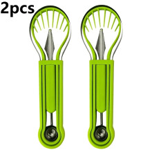 Stainless Steel Melon Baller Scoop Set 4-piece