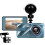 Dubbel dashcam720P bil-DVR med rörelsedetektering 1