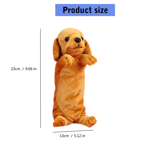 Penar de pluș cu design de câine, 1 bucată 2