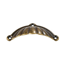 Poignées de meuble en laiton antique, entraxe de 7,6 cm (3 pouces).