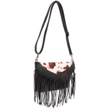 Vintage kabelka so strapcami a crossbody popruhom