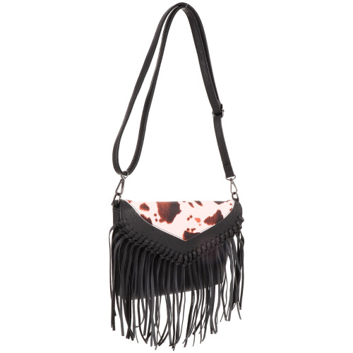Vintage-Handtasche mit Quasten und Fransen-Umhängegurt
