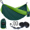 Camping Hammock 500 lbs Portable with Tree Straps and Carry 1