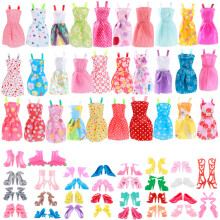 Doll Clothes Set Handmade Party Dress Wedding Gown 30