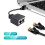 Διαχωριστής Ethernet RJ451, 1 αρσενικό σε 2 θηλυκά, πλαστικό 1