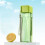 Lekvrije, herbruikbare plastic waterfles, transparant, vierkant, 500 ml 1