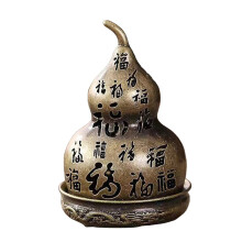 Quemador de incienso vintage con forma de calabaza para el hogar y Buda